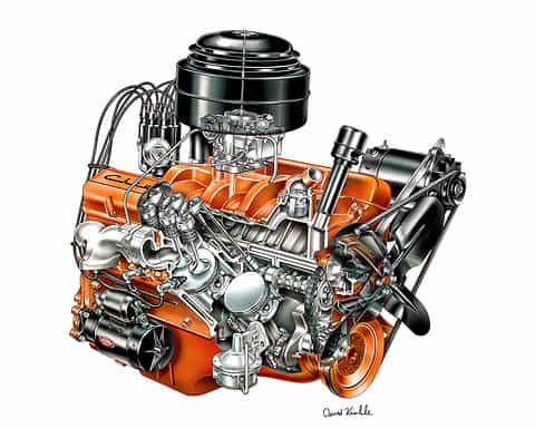Small Block Chevy Engine