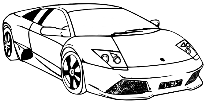 Lamborghini color page