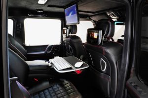 The Brabus 800 IBusiness Mercedes Benz G65 AMG Interior