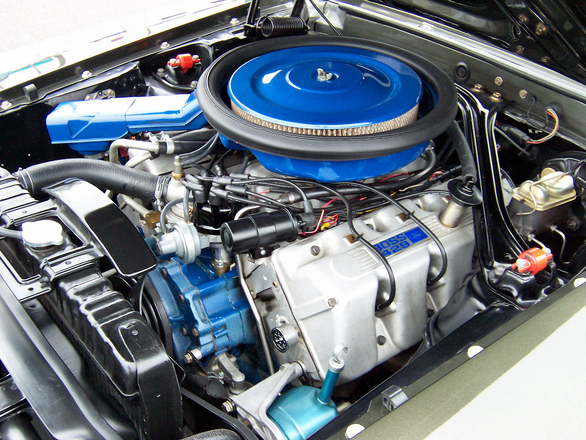 1969 Boss 429 Mustang Engine