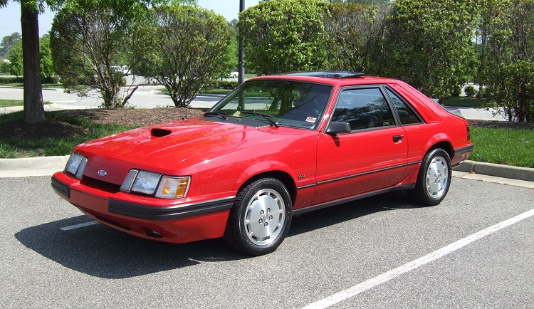 1980s Cars - Ford Mustang SVO
