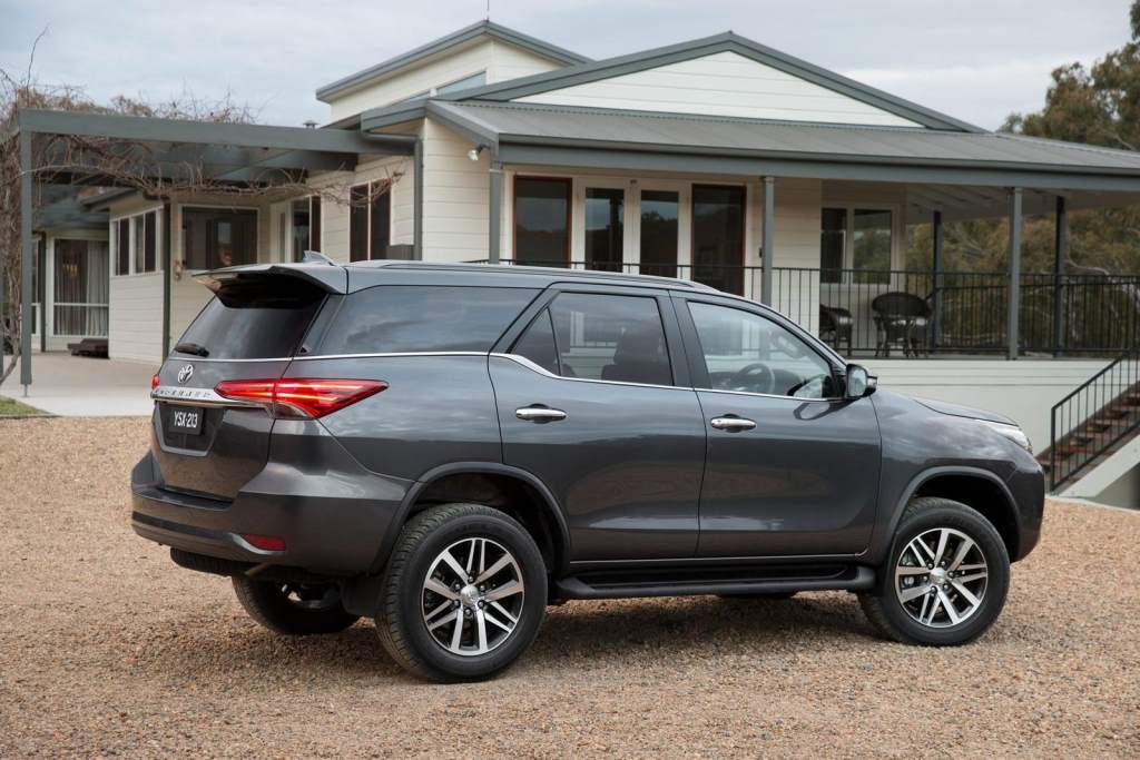 Toyota Fortuner Side View
