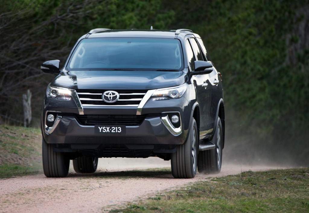 Toyota Fortuner Front View