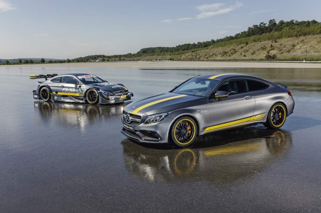 Mercedes C63 AMG Edition 1 Coupe Side by Side