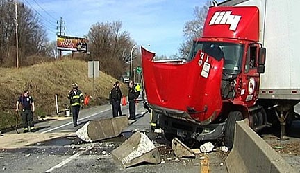 Truck Crash That Saved Driver's Life