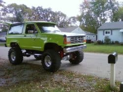 Bronco II 2 lifted