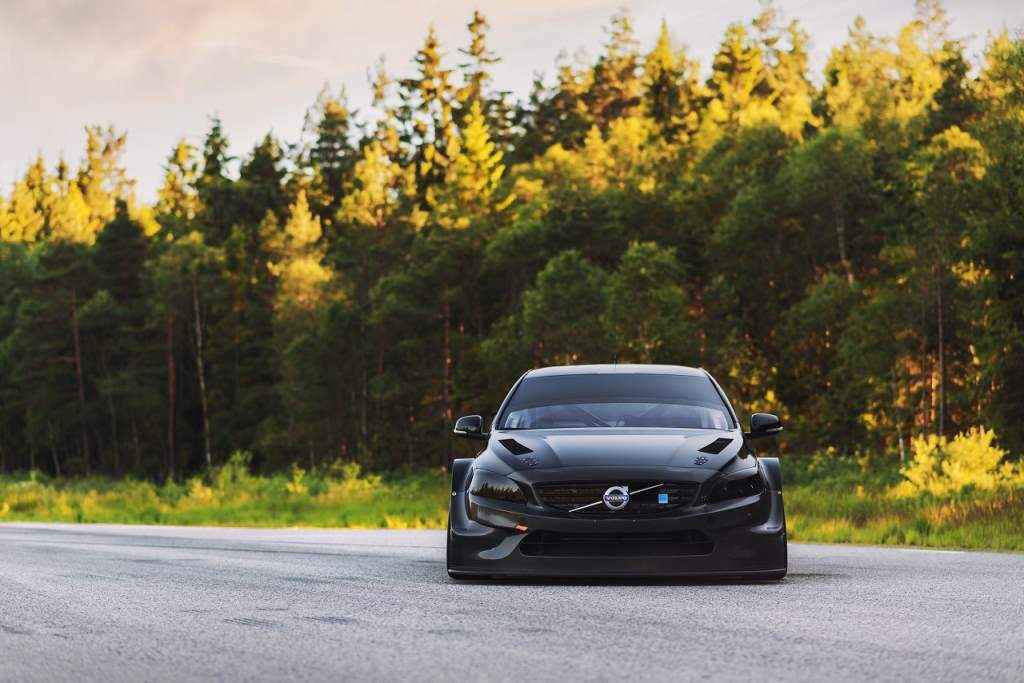 Volvo S60 Race Car by Polestar Front View