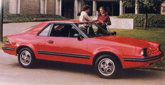 Weird 80s Cars - Ford EXP