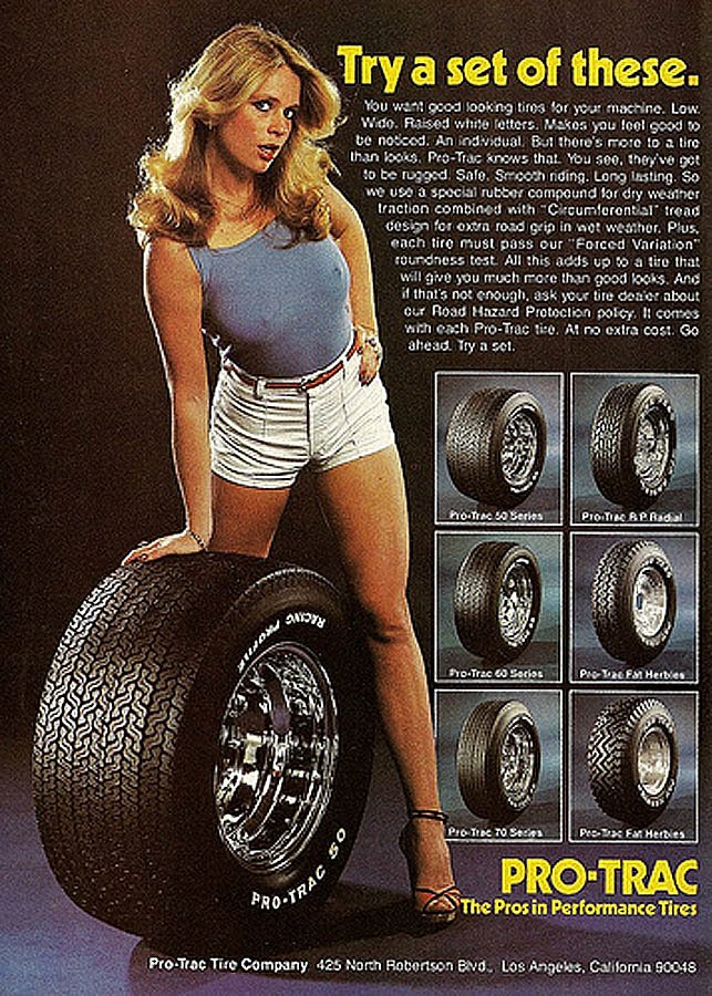 Pro-Trac Tires Sexist Ad