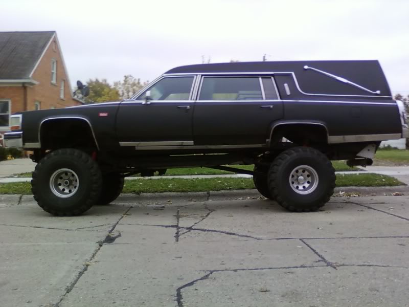 Lifted Hearse
