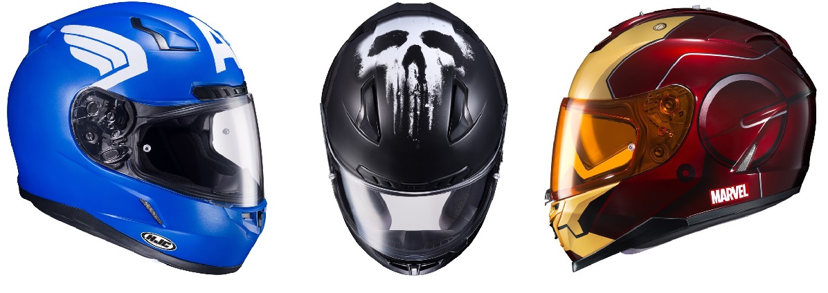 HJC’s Marvel Themed Helmets
