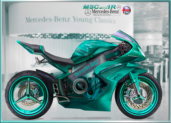 Mercedes Motorcycle 3