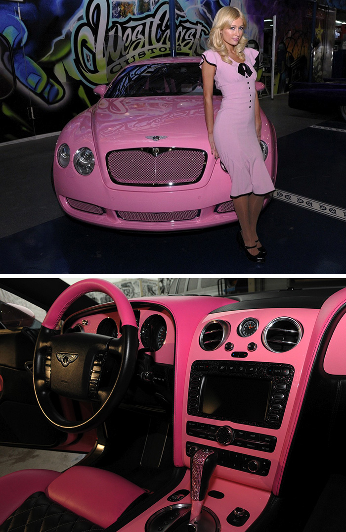 Paris Hilton – Bentley Continental