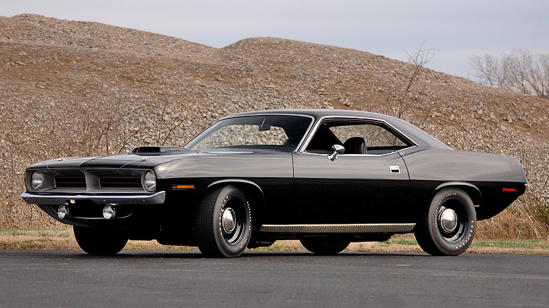 1970 Plymouth Hemi 'Cuda; top car design rating and specifications