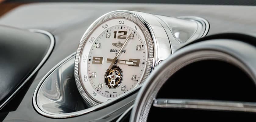 A Breitling Clock for the Bentley Bentayga costs $160,000