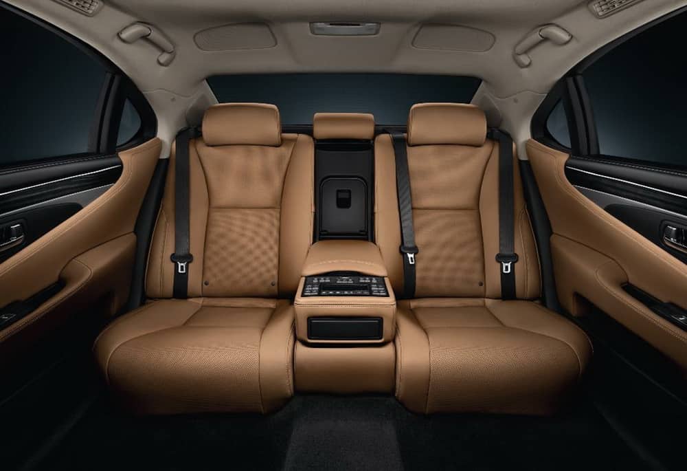 Lexus LS Reclining Back Seats - Cost: $16,400