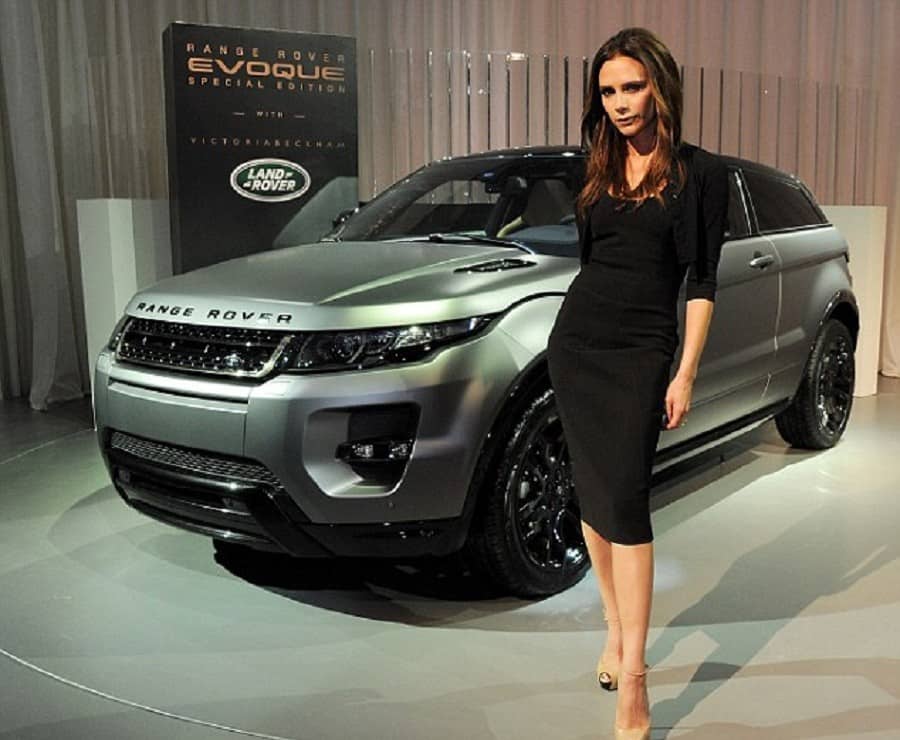 Victoria Beckham Range Rover Evoque