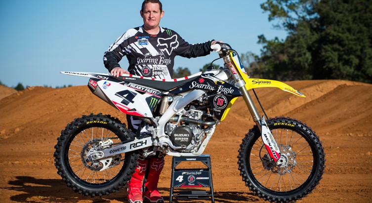 Ricky Carmichael And His Bike