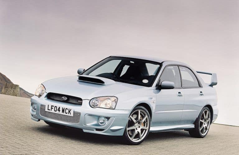 The 2004 Subaru STI WR1 is one of the fastest Subaru cars available
