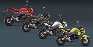 2018 Honda Grom Color Options