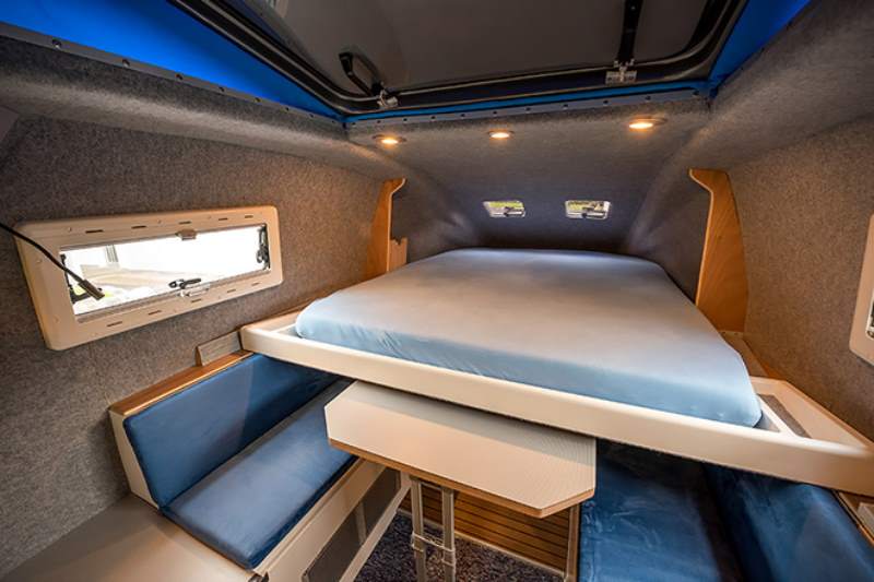 Toyota Hilux Expedition V1 Camper Sleeping Nook