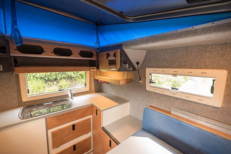 Toyota Hilux Expedition V1 Camper Interior Cabin
