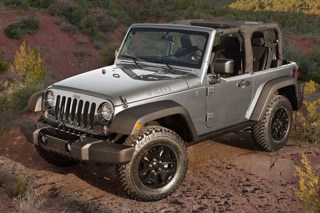 2017-Jeep-Wrangler-Willys-Wheeler-Edition-front-three-quarter – Autowise