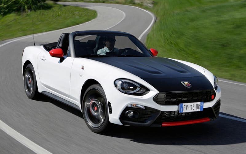 One of the fastest cars under 30K is the Fiat 124 Spider