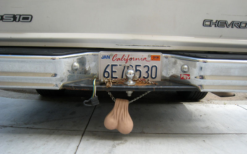 Truck Nuts Are The Worst Auto Accesories Ever Concieved