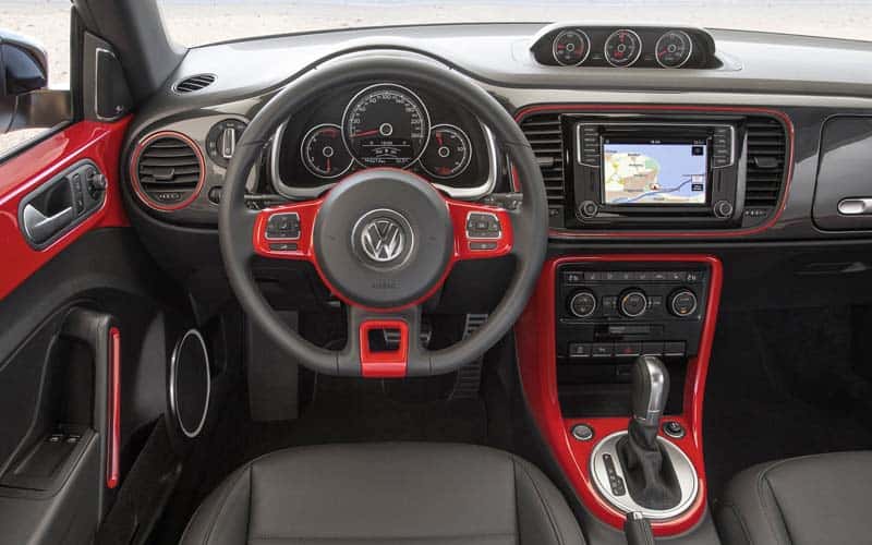 volkswagen beetle interior
