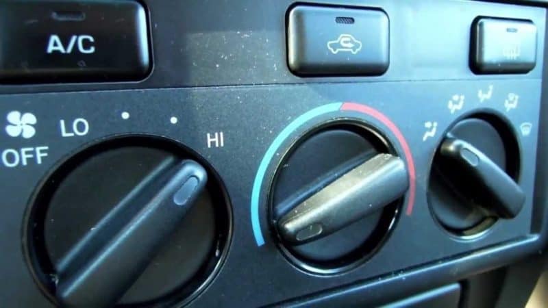 Air Conditioning Dial Switch For Cars