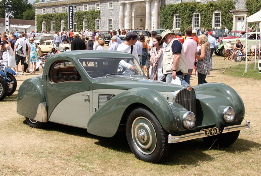 Our list of sexy cars includes the Bugatti Type 57 Atalante