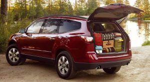 The Chevrolet Traverse is a spacious 8 passenger SUV