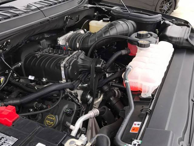 This Custom Ford Lightning uses Roush internals including a new supercharger