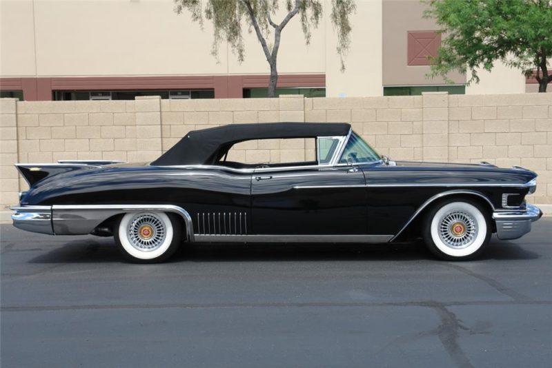 The 1958 Cadillac Eldorado is a great Cadillac convertible.
