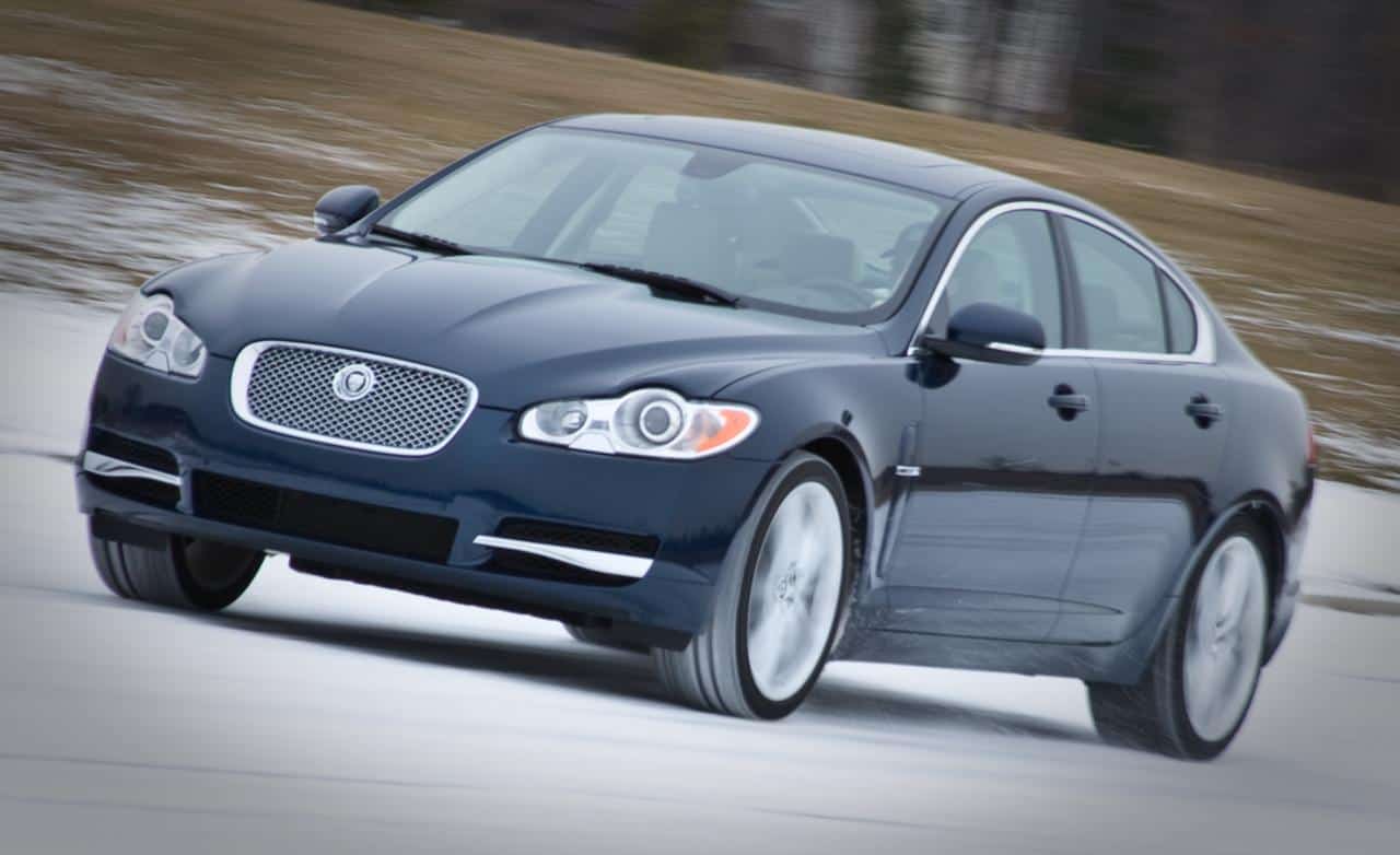 Our list of cheap luxury cars includes the 2010 Jaguar XF