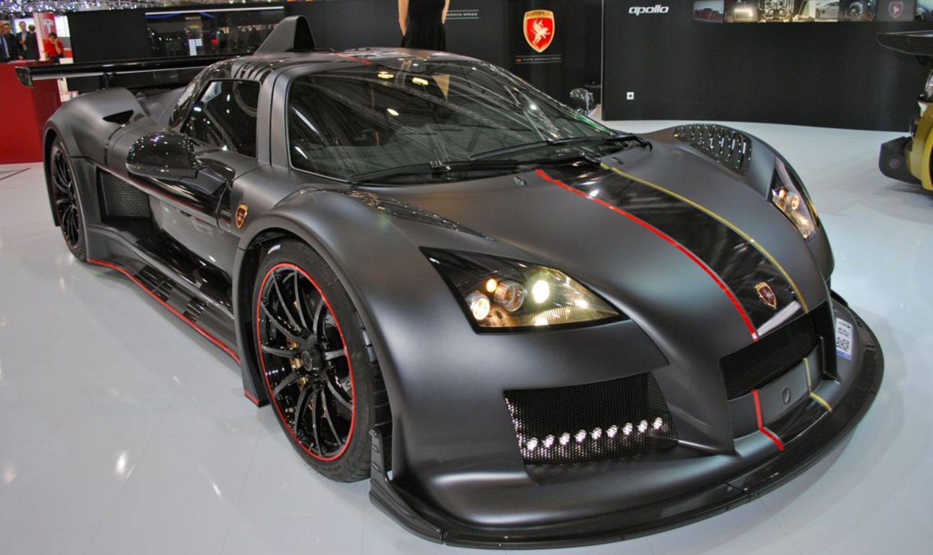 Our list of exotic cars includes the Gumpert Apollo