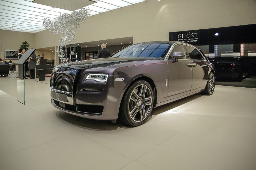 Our list of exotic cars includes the Rolls Royce Ghost