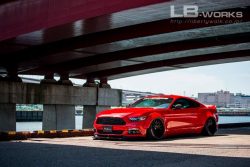 Liberty Walk Ford Mustang Front 3/4