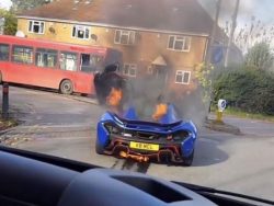 McLaren P1 Roasting