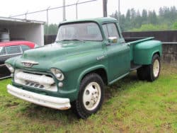 Our history of the Dodge dually includes the 1955 C-series Dodge dually.