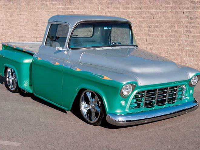 Chevy trucks are a great base for custom trucks like the Low Life.