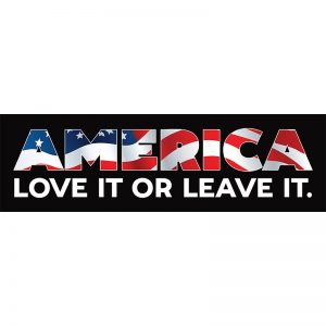 America bumper sticker