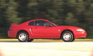 The fourth-gen Ford Mustang is a classic girl car.