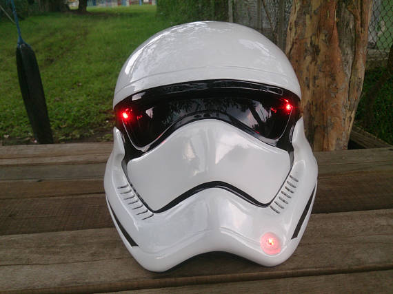 Star Wars Stormtrooper Motorcycle Helmet