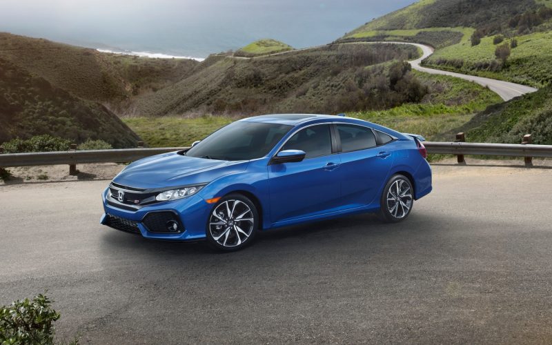 Best Mid-Size Sedan 2019 - Honda Civic sedan three quarter view