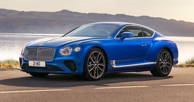 New Model Luxury Cars 2019 - 2019 Bentley Continental GT side view