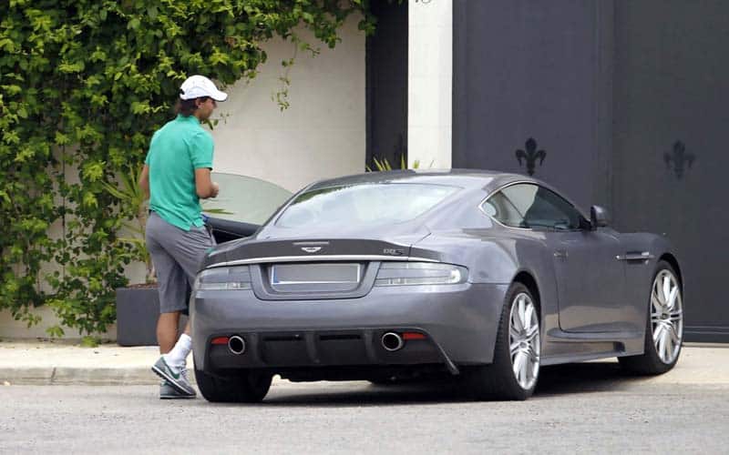 Rafael Nadal Aston Martin