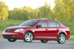 The Chevrolet Cobalt is on our list of cars under 5000