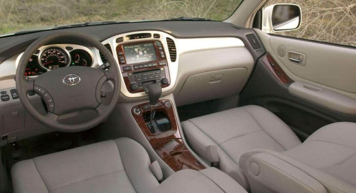 Toyota Highlander Interior